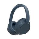 Sony WH-CH720N Wireless Bluetooth Headphones with Noise Cancelling - Up to 35 Hours Battery Life and Quick Charge - Blue
