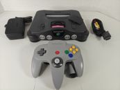 Nintendo 64 Console Classic Vintage Gaming System TESTED WORKS OEM CABLES!