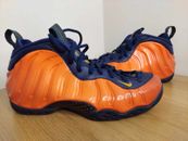 Scarpe da basket Nike Foamposite One blu Void robuste arancioni uomo UK 8