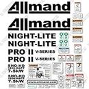 Allmand Night Lite Decal Kit Pro 2 V-Series - 3M Vinyl!