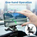 360° Universal Clamp Dashboard Mobile Car Smart Phone Holder Mount Stand R