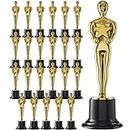 Prextex 6" Gold Award Trophys for Award Ceremony's or Party (24 Pack)