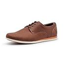 U.S. POLO ASSN. CLEST Men's Brown Lace Up Shoes-(UK/7) (US/8) (2FD22570K04)