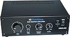 4D Furnishers Double SubWoofer Amplifier 600 Watts HSWA-302 (New Version)