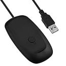 Mcbazel Adattatore Wireless USB 2.0 Gaming Receiver per Microsoft Xbox 360 Desktop PC Gaming - Nero