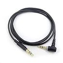 Tobysome Replacement WH-1000XM5 WH-1000xm3 Headphones Audio Cable Aux Cord Compatible with Sony MDR-10R / MDR-100ABN / MDR-1A / MDR-XB950B1 / MDR-1000X / MDR-1ADAC/WH-1000XM4 Headphones - Black