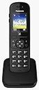 Panasonic KX-TGH710 Téléphone sans fil avec écran couleur, mains libres, bouton de réglage du volume, résistant aux chocs, mode non perturbé, mode Eco Plus, design minimaliste élégant