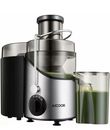 Aicook Juicer AMR526: Machine with 3'' Wide Mouth, 3 Speed Centrifugal - Silver