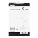 5 Star Value Shorthand Pad Wirobound 60gsm Ruled 160pp(Pack of 10)