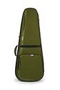 Gator Cases ICON Series Premium Weather Resistant Gig Bag for 335-Style TSA Luggage Lock-Friendly Zipper Pulls Green Electric Guitar Case (G-ICON335-GRN)