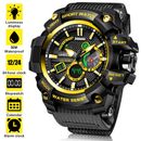 Waterproof Men Digital Military Sports Watch Tactical LED Backlight Wristwatch