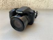 Canon PowerShot SX530 HS Digital Camera Black Tested 