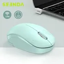 Seenda 2 4g usb drahtlose Maus für Laptop-Computer PC Mac Windows Vista Tablet tragbar bequem