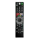 7SEVEN™ Bluetooth Voice Command Compatible for Sony 4K Smart LED UHD OLED QLED Android Bravia TV Remote Control Replacement of Original RMF