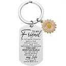 iJuqi Friend Christmas Gifts for Women - Friendship Keychain BFF Gifts for Best Friends Female, Birthday Gifts for Friend