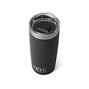 YETI Rambler 10 oz Tumbler, Stainless Steel, Vacuum Insulated with MagSlider Lid, Black