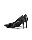 Michael Kors Women's Alina Flex Pump Heeled Shoe, Black, 7 UK