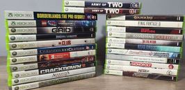 PICK YOUR GAMES !! ALL UNDER 10$ !  XBOX 360 GAMES COMPLETE W/ MANUALS & INSERTS
