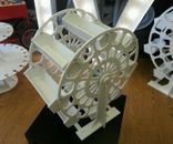 Candy Cart Ferris Wheel 60cm white pvc, none tainting, no need to paint.
