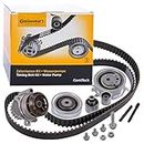 1 x Original Contitech Water Pump Timing Belt Kit Set with Tensioner Pulley and Guide Pulley CT1139WP6