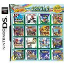 Cartucho de juegos 482 en 1 para Nintendo DS NDS NDSL NDSi 2DS 3DS tarjetas ATF video 
