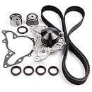 ASTOU Timing Belt Kit w/Water Pump Fit for Kia for Sorento 3.5L 2003-2006 Replace Timing Belt OEM - TS26323
