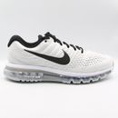 Nike Air Max 2017 Mens Sneakers Cushionned Running Shoes White Black 849559 100