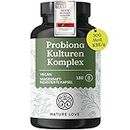 Probiona Komplex - Bio Inulin für alle wichtigen Bakterienstämme - 300 Mrd. KBE/g - magensaftresistent & vegan - mit Lactobacillus & Bifidobakterien, hochdosierte 20 Mrd KBE pro Tagesdosis, 3 Monate