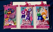 Barbie Fashion Pack of Doll Outfit/Clothes, Shoes & Accessories Set Lot 3