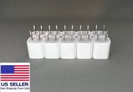 10 Pack For Apple iPhone Charger Block USB Power Wall Cube Adapter XS/XR/11/8/7