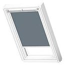 VELUX Original Roof Window Blackout Blind for M04 / M34, Dark Petrol, with White Guide Rail