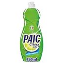 PAIC - Liquide Vaisselle Paic Citron Vert Super Dégraissant - Nettoie - Dégraisse - Élimine les mauvaises odeurs - 750 ml