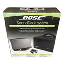 Paquete de viaje del sistema BOSE SoundDock sistema de música digital portátil caja abierta