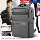 Men Women Laptop Backpack Outdoor Casual Rucksack Travel School Shoulder Bag USB