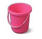 Bharat Sales AADB Unbreakable Plastic Mini Chawa Bucket (3.5L, Pink)
