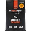 THE PROTEIN WORKS Diet Breakfast Smoothie | High Protein, Low Sugar, Nutritious Breakfast Snack | Caramel Latte, 500 g