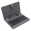 Hello Zone Exclusive 7” Inch USB Keyboard Tablet Case Cover Book Cover for Asus Nexus 7 Tablet -Gray