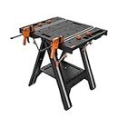 WORX Pegasus Multi-Function Work Table and Sawhorse with Quick Clamps and Pegs WX051 1-(Pack)