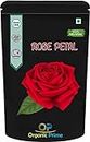 Organic Prime Dry Rose Petal | Green Tea | Herbal Tea - 100 GM by Organic Prime