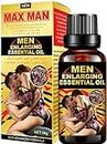 Men Massage Oil for Sex -Sexual Enhancement Erection Cream Penisgrowth Oil Longer Thicker Penis Energy Massage Essential Oil Sex Men Energy for Care Delay Performance Boost Strength