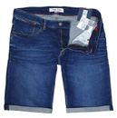 Short uomo TOMMY JEANS ROONIE RELAXED pantaloni corti stretch blu scuro