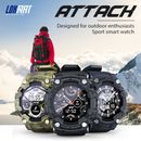 Military Rugged Smart Watch Outdoor Sports Heart Rate Fitness Tracker Blood NEW