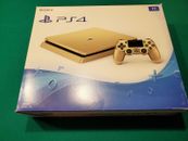 SONY PlayStation 4/ PS4 Slim GOLD EDITION 1TB Console and Pink controller