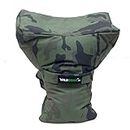 WildRoar Bean Bag for car Window-Waterproof- Green Camo-Prefilled- Ready to use