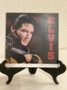 Elvis Presley Print 6” Ceramic Wall Art/Tile Signed Stanton White 20 of 100