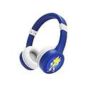 Energy Sistem LOL&Roll Super Sonic Kids Bluetooth Headphones (Auricolari Wireless per Bambini Music Share, Tecnologia Bluetooth 5.1, 85 Db Volume Limit, Mic) - Blu