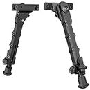MidTen 7.5-9 Inches Bipod for Rifle, Adjustable Bipod Compatible with M-Rails for Outdoor, Range & Hunting