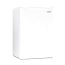 Igloo 2.6 Cu.Ft. Compact Refrigerator with Freezer, 2 Shelfs, Perfect for Homes, Offices, Dorms, White