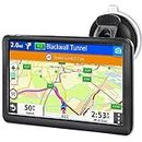 OHREX GPS Navigation for Car, 7 inch, with US Canada Mexico 2024 Maps, Free Lifetime Updates, GPS Navigation System for Truck, Semi Truck, RV, Trucker, Commercial Drivers