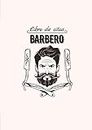 Libro de Citas Barbero: Formato A4 con 102 Páginas - Agenda de Citas para Barberos y Peluqueros (Spanish Edition)